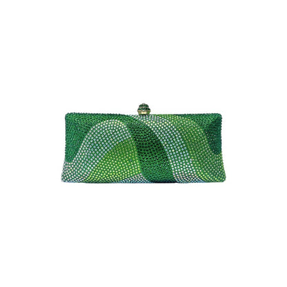 Rhinestone-geprägte Abendhandtasche