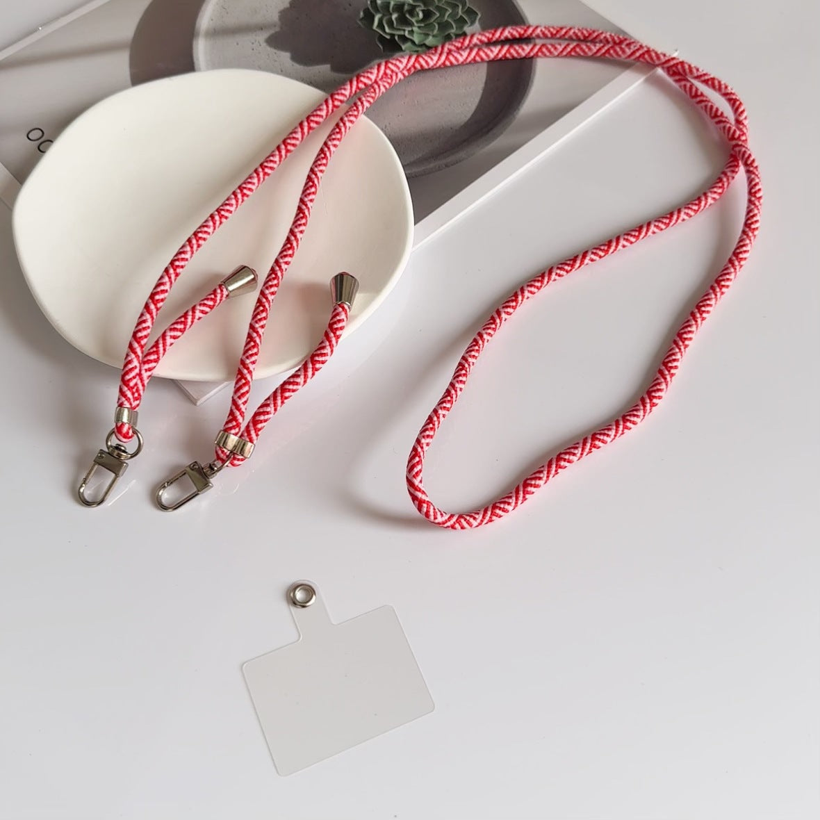 Farbige Dual-Clip verstellbare Lanyard Brehn