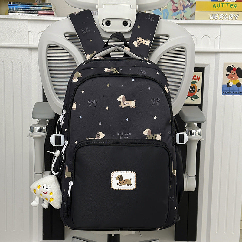 Verspielt Hunden-Themen Rucksack