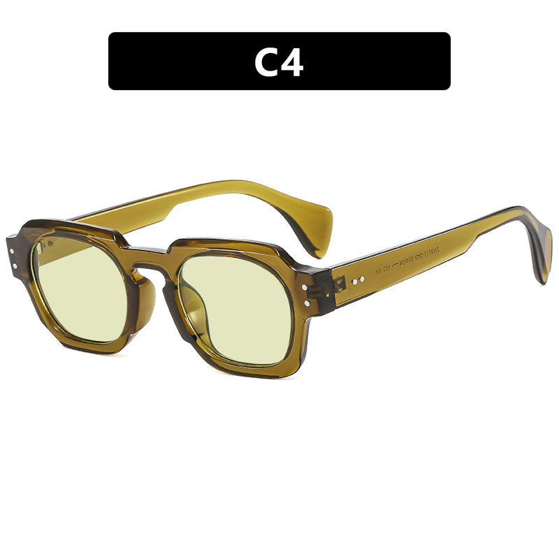 Damen modische Sonnenbrille im auffälligen Schildpatt-Design Brehn