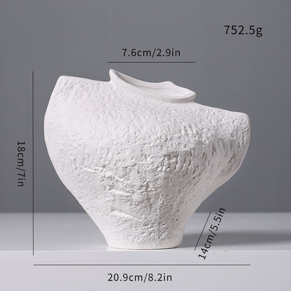 Abstrakte dekorative Keramikvase Brehn