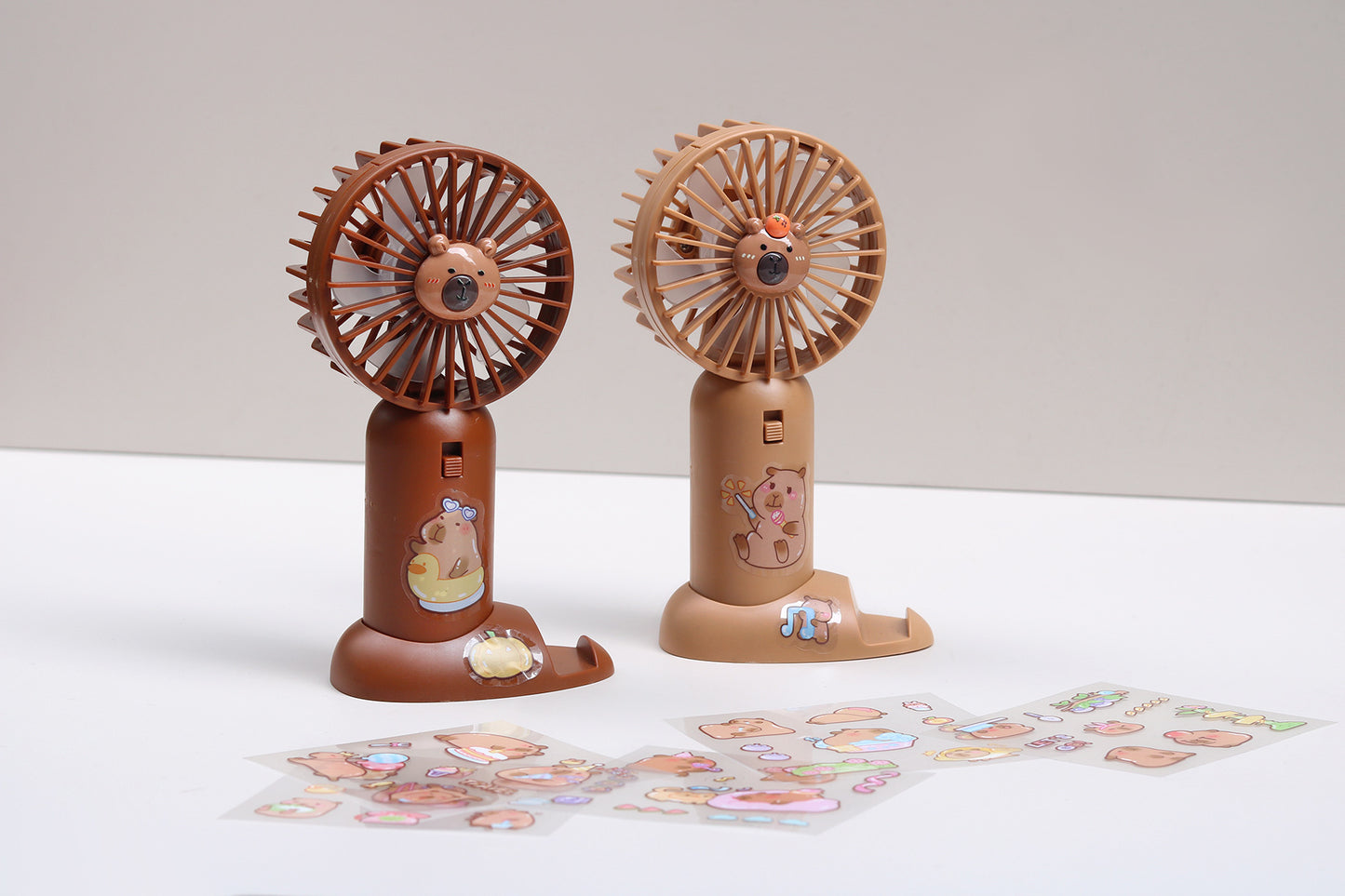 Unisex Tragbarer Mini-Lüfter im niedlichen Bären-Design Brehn