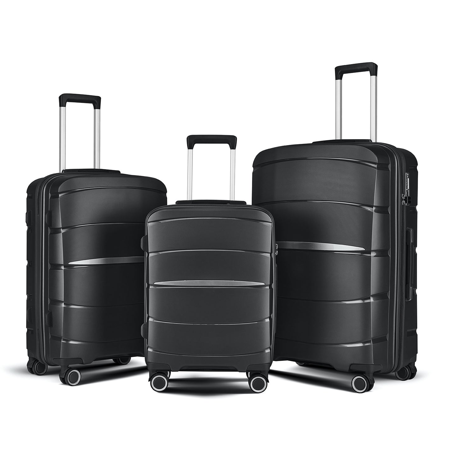 Unisex Premium Mehrgrößen Hartschalenkoffer Set Brehn