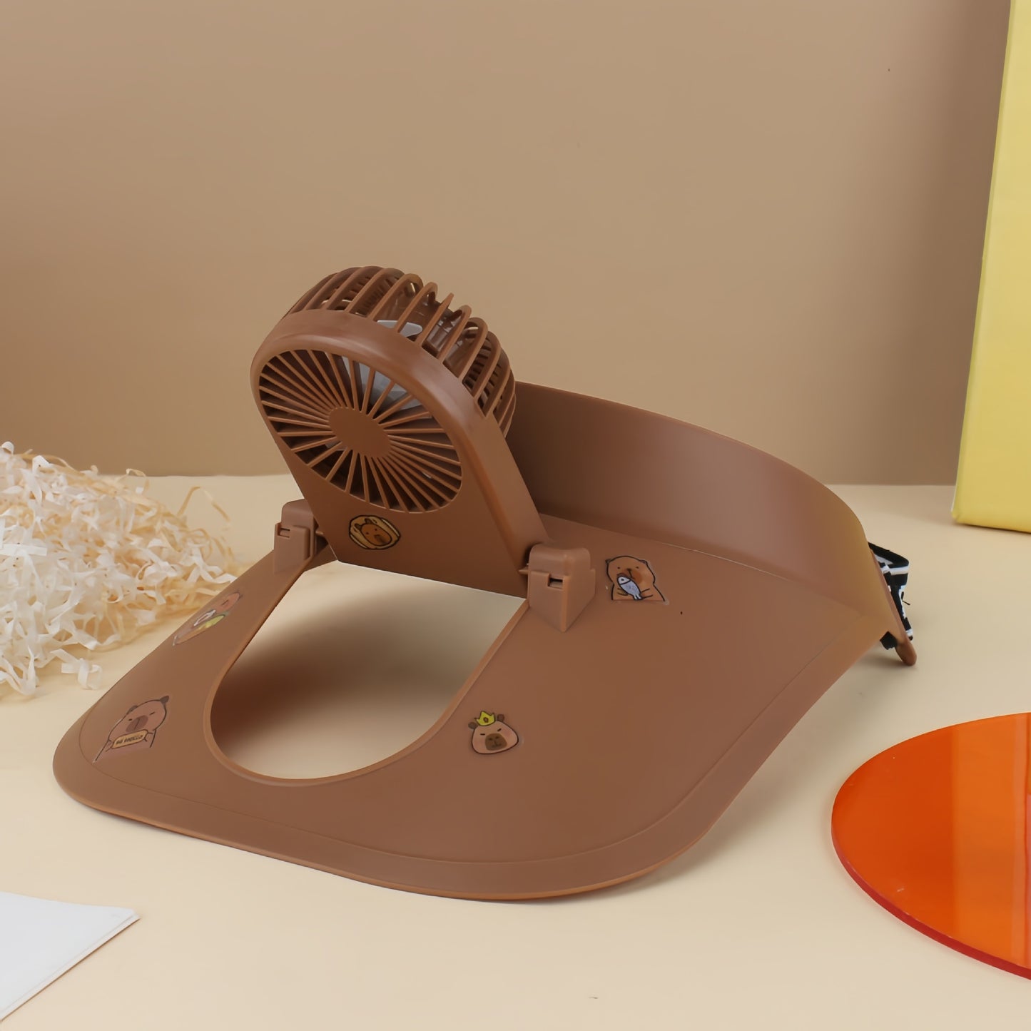 Damen Tragbarer Nackenventilator mit ergonomischem Design Brehn