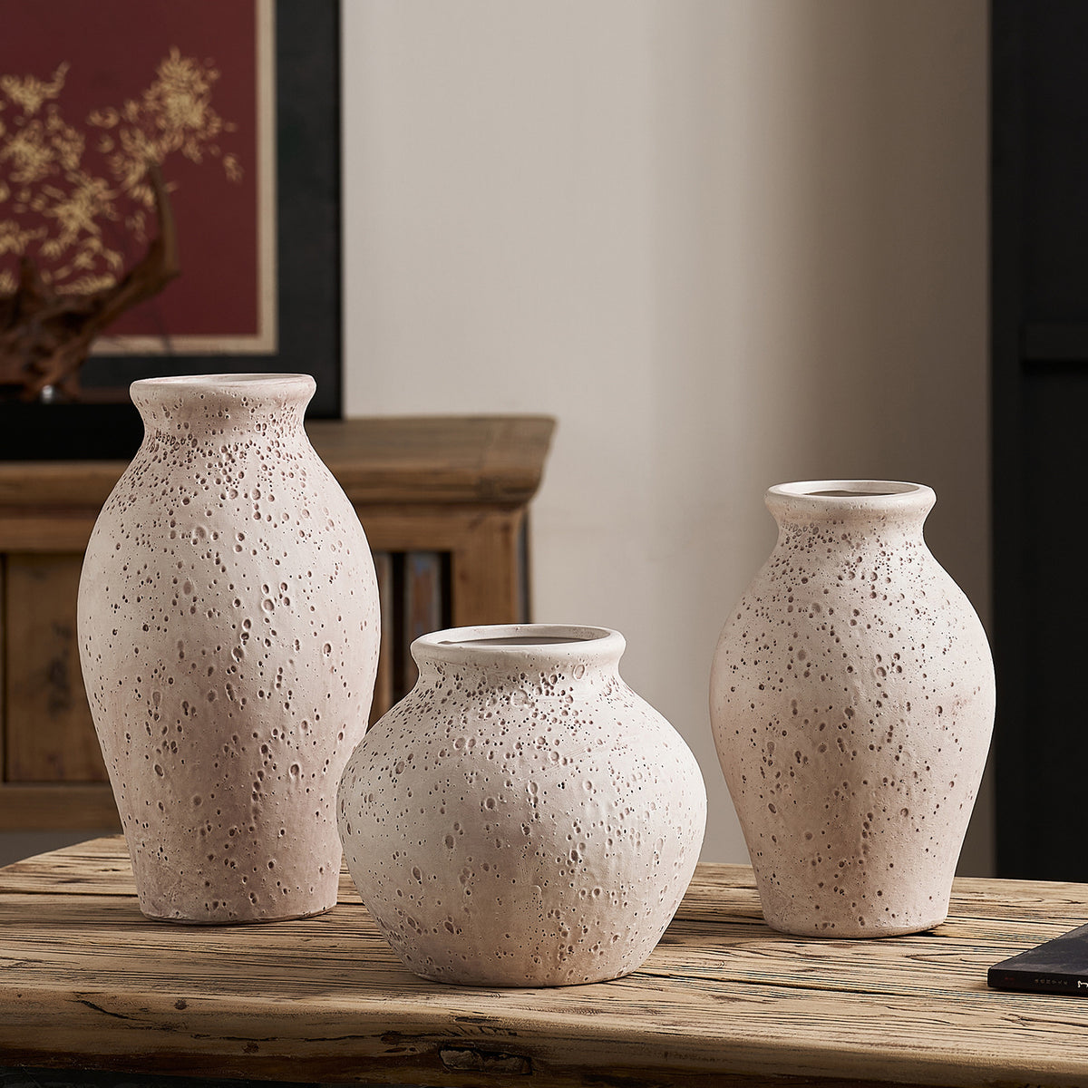 Elegante Keramikvase Brehn
