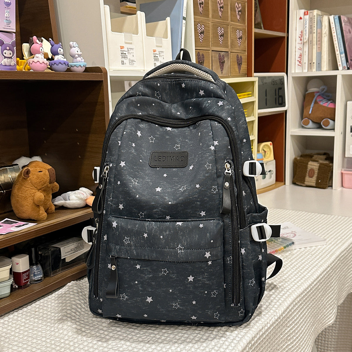 Stylischer Sternmuster-Rucksack Brehn 1791205059