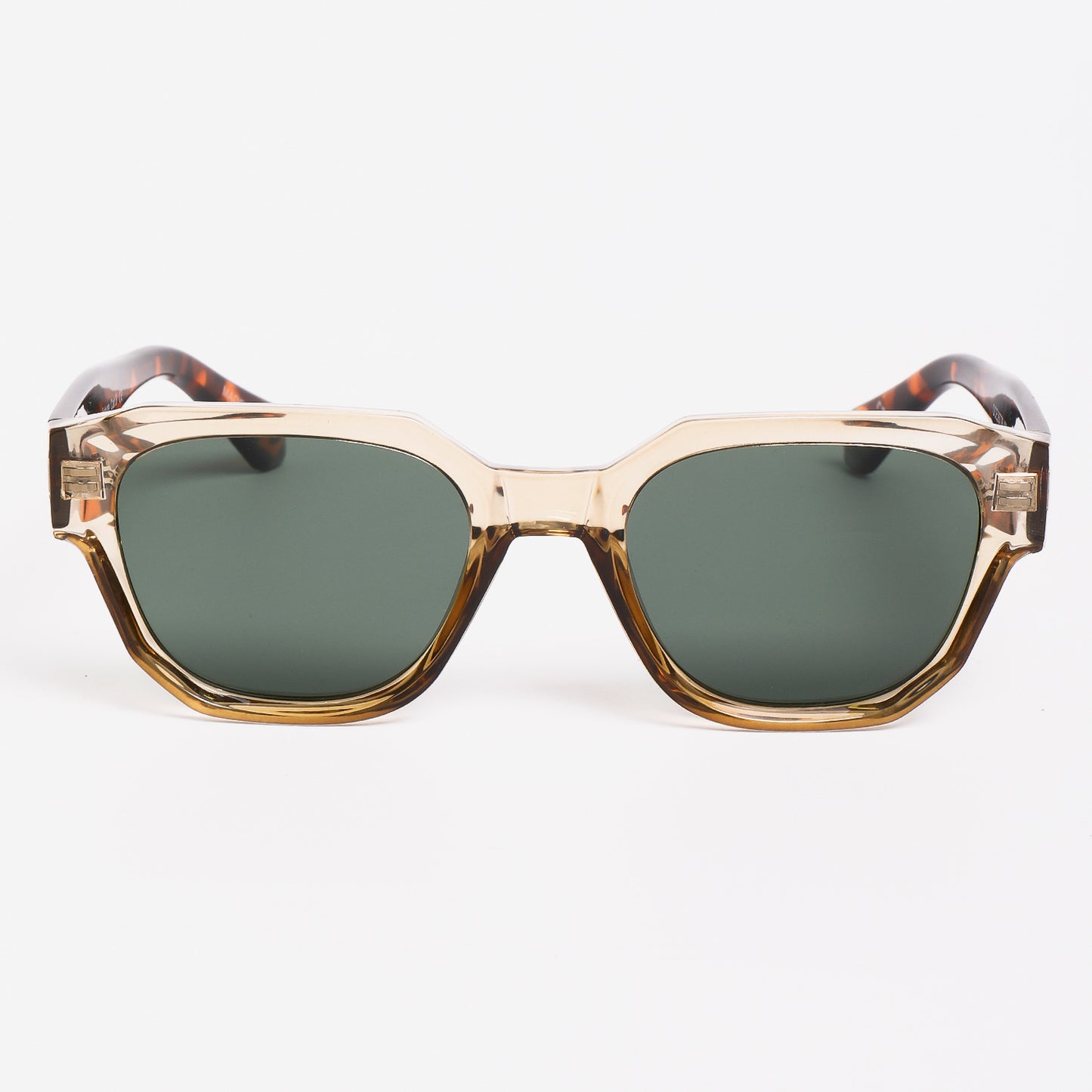 Damen Sonnenbrille im ausgefallenen Sechseckrahmen mit UV-Schutz Brehn