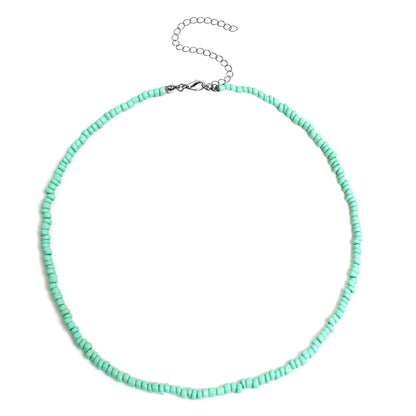 Buntes Perlen-Choker-Halsband Brehn
