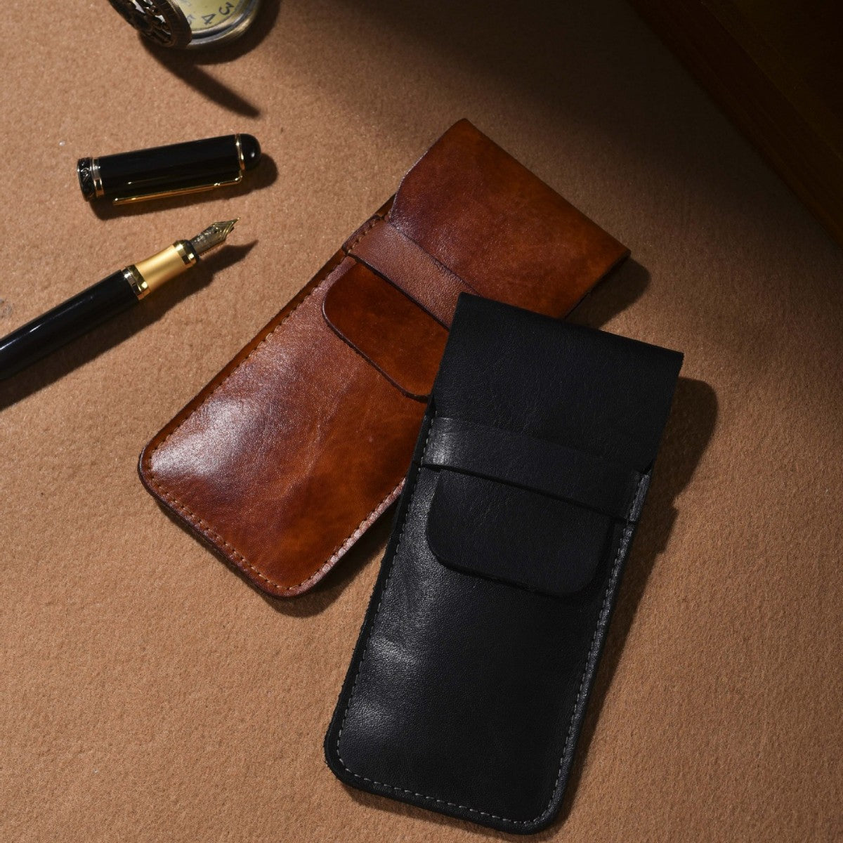 Premium Leder Stiftetui