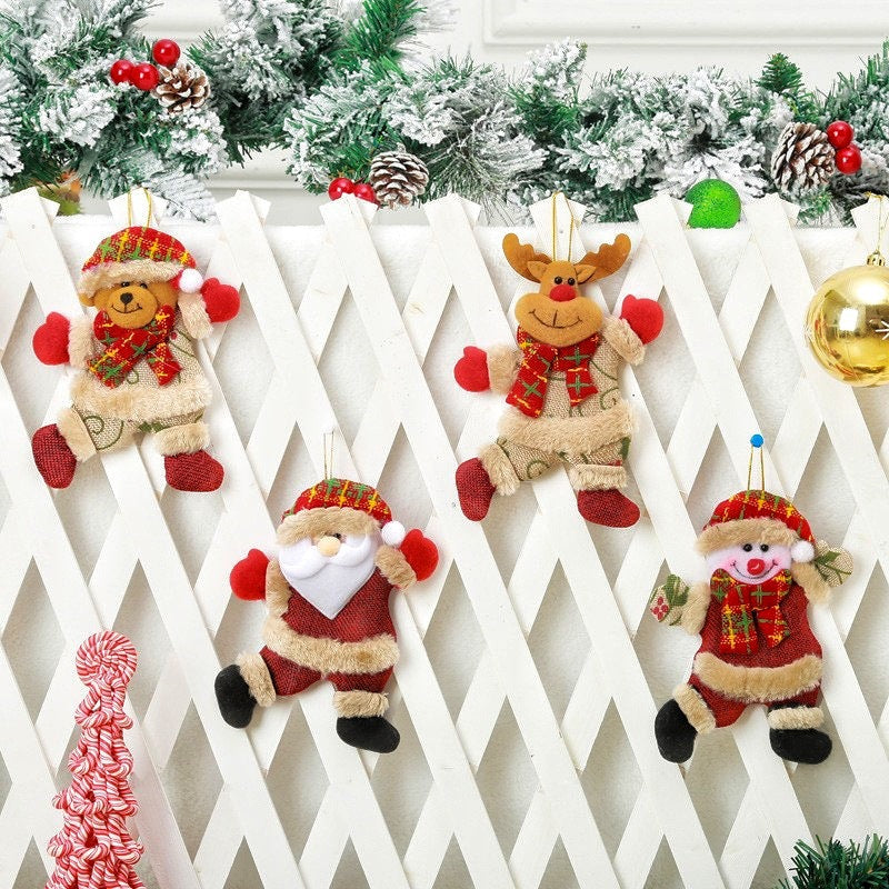 Dekorative Weihnachtsmann Anhänger Brehn