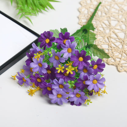 Lebensechter Stoff Blumenstrauß