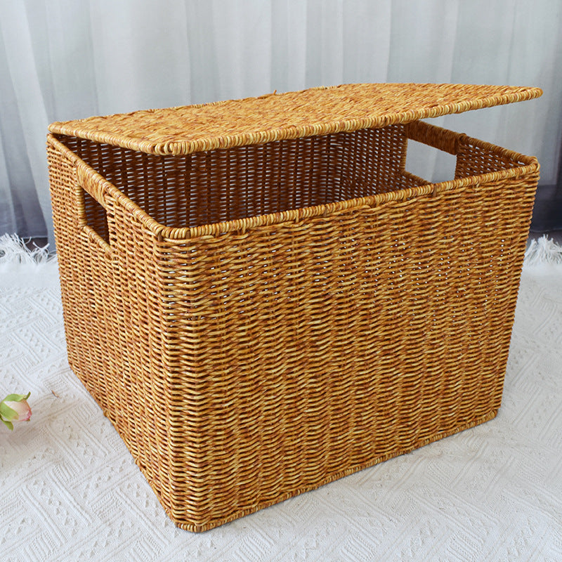 Woven Storage Cube mit Deckel Brehn