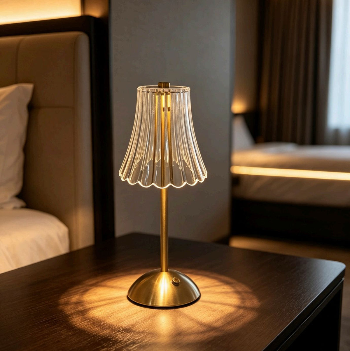 Elegante Tischlampe