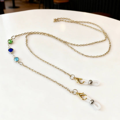Modischer Brillenkettenhalter Brehn