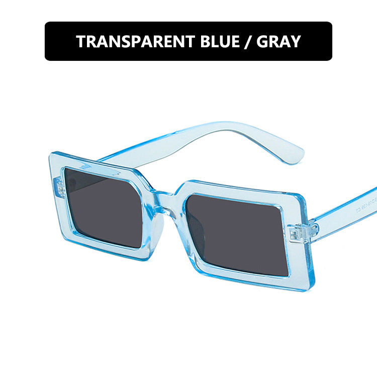 Damen quadratische Sonnenbrille mit modernem, breitem Rahmen und schützendem UV-Filter Brehn