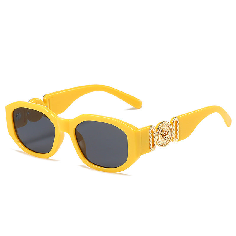 Statement Übergröße Geometrische Sonnenbrille Brehn