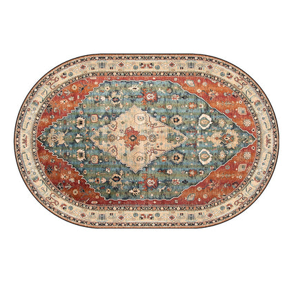 Eleganter vom Vintage inspirierter Teppich