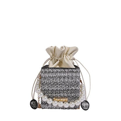 WoStylish Texturiert Mini Handtasche Brehn