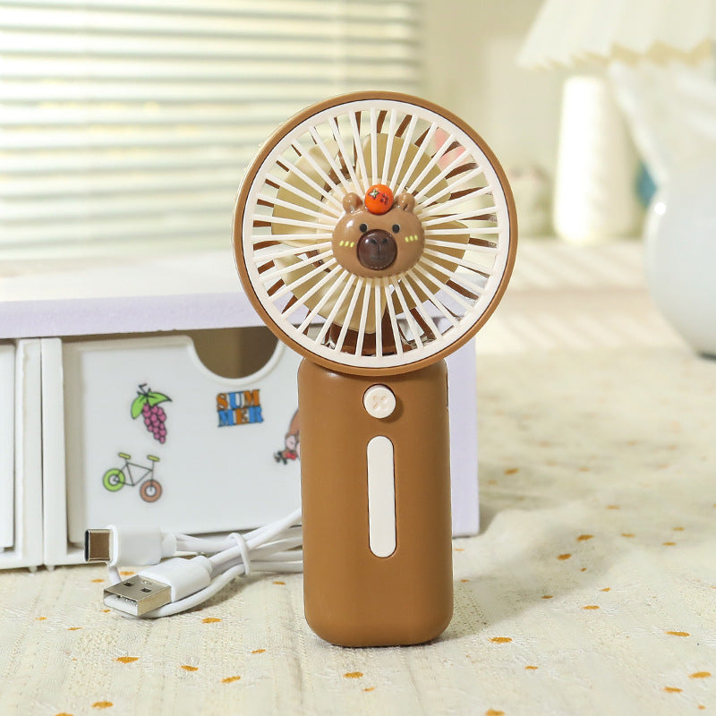 Damen Tragbarer Handventilator im verspielten Tierdesign Brehn
