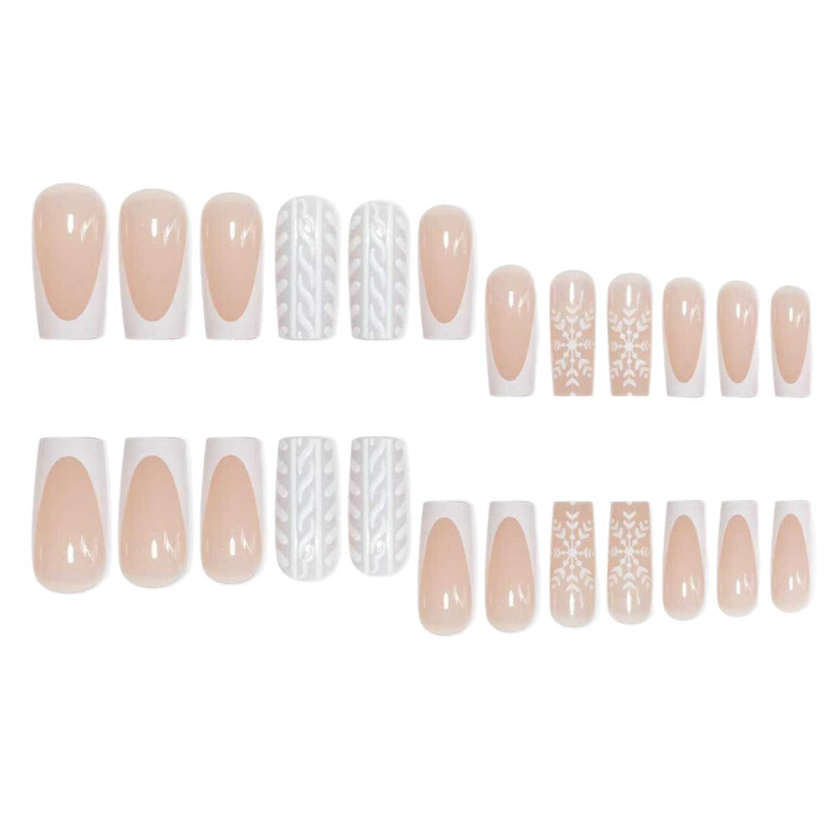 Saisonales französisches Tipp-Ne nail Art Set Brehn