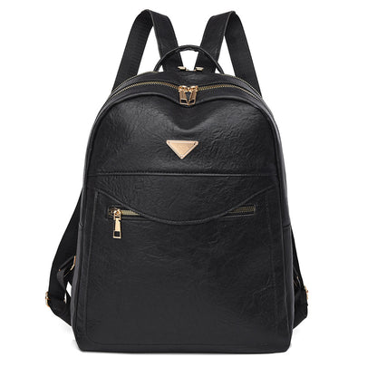 Elegante Faux Leder Rucksack Brehn