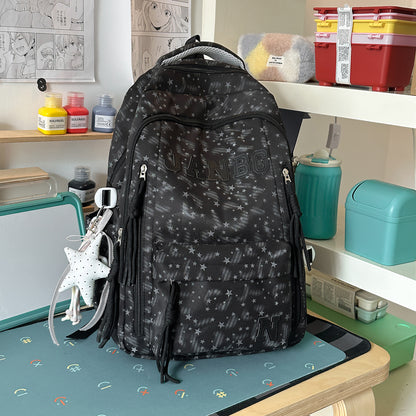 Stylischer Rucksack mit Sternmuster Brehn