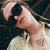 Damen Designer-Sonnenbrille mit markantem geometrischen Rahmen und polarisierenden Gläsern Brehn