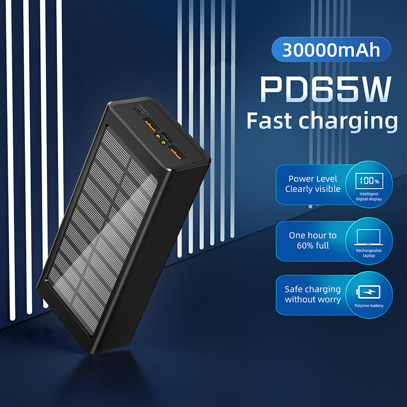 Solarbetriebene Powerbank Brehn