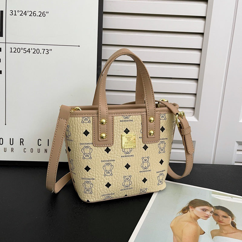 Süße Tierdruck-Handtasche Brehn
