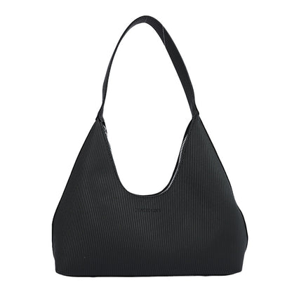 Texturierte Hobo-Schultertasche Brehn