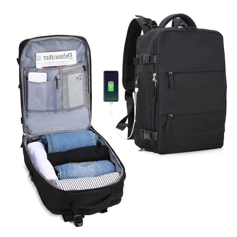 Multifunktionaler Rucksack mit Abnehmbarem Innenfach Brehn