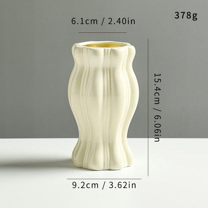 Elegante dekorative Keramik-Blumenvase