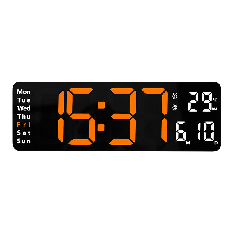 Digitale Wanduhr Brehn