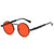 Runde Rahmen Statement Sonnenbrille