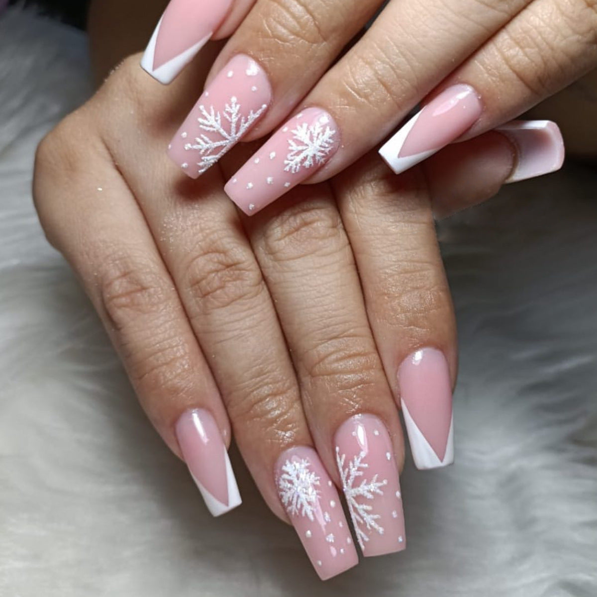 Winter-Themen Acryl-Nagelkunst-Set Brehn