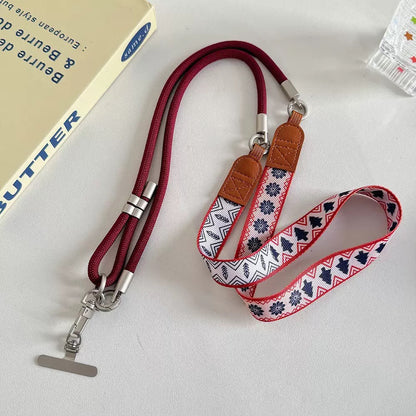 Stilvolle Floral Lanyard Brehn