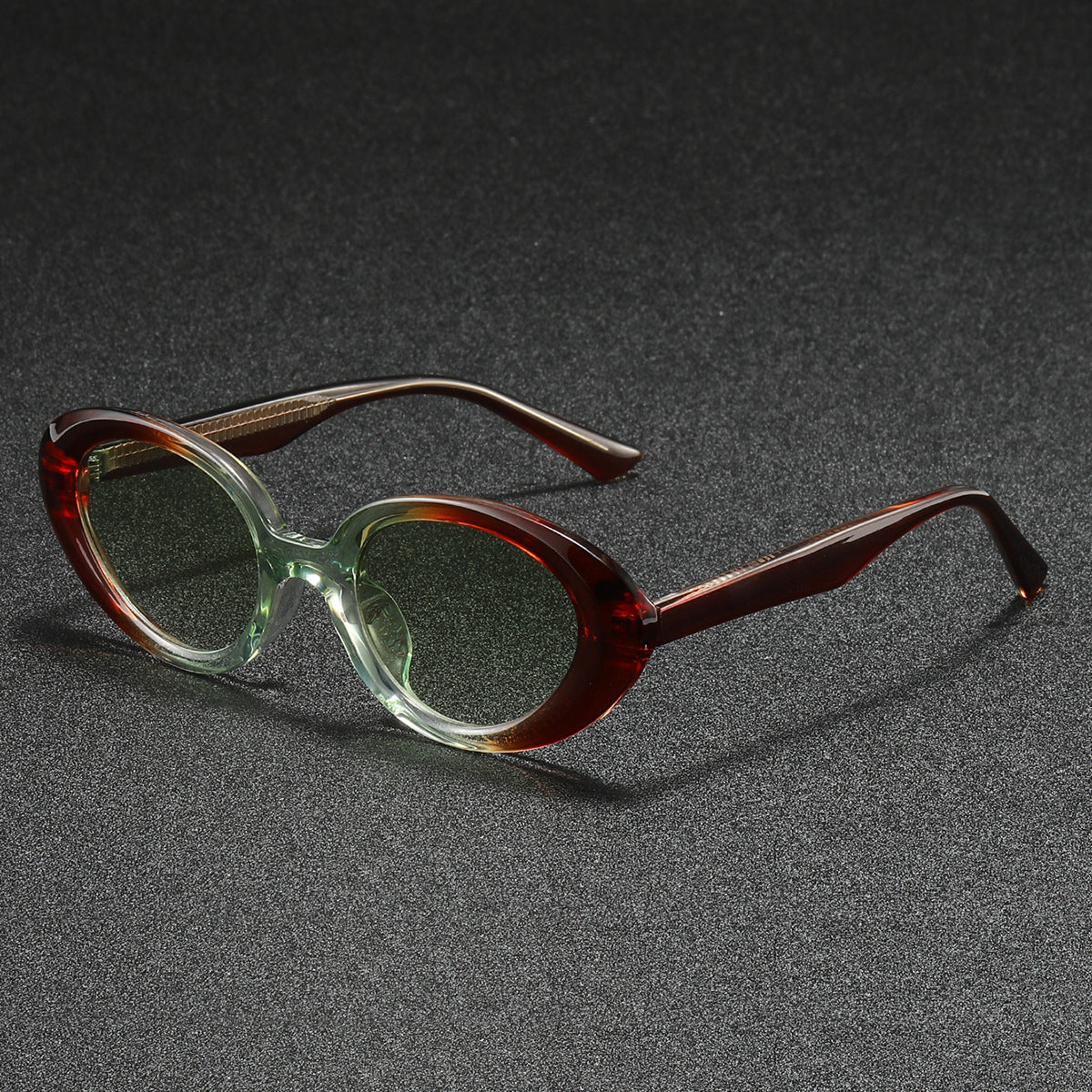 Damen modische Sonnenbrille im eleganten, ovalen Design Brehn