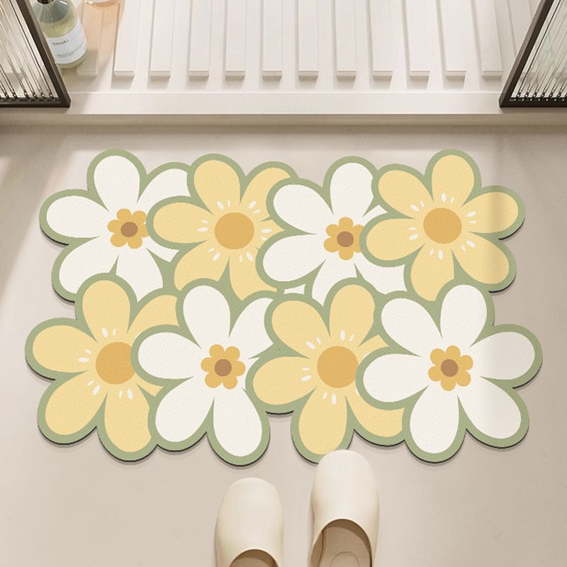 Dekorativer Floral Fußmatte