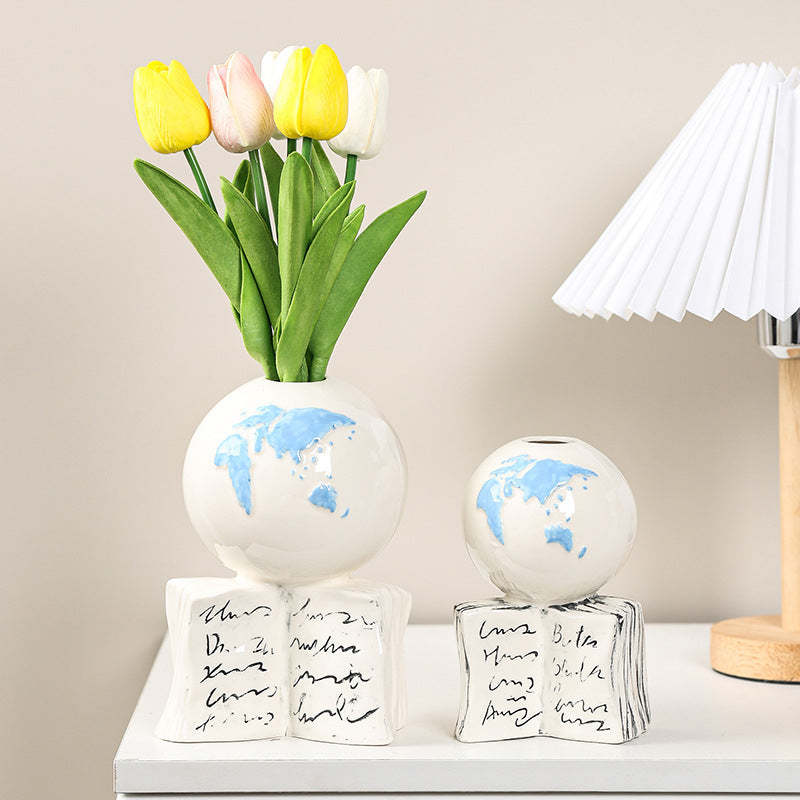 Elegante Keramik Globusbank Brehn