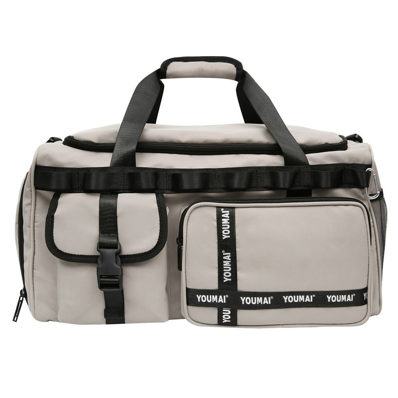 Sportliche Multifunktions-Duffel-Tasche Mit Praktischen Fächern Brehn