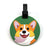 Unisex Süßer Corgi Design Gepäckanhänger Brehn