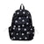Herz Muster Casual Rucksack Brehn