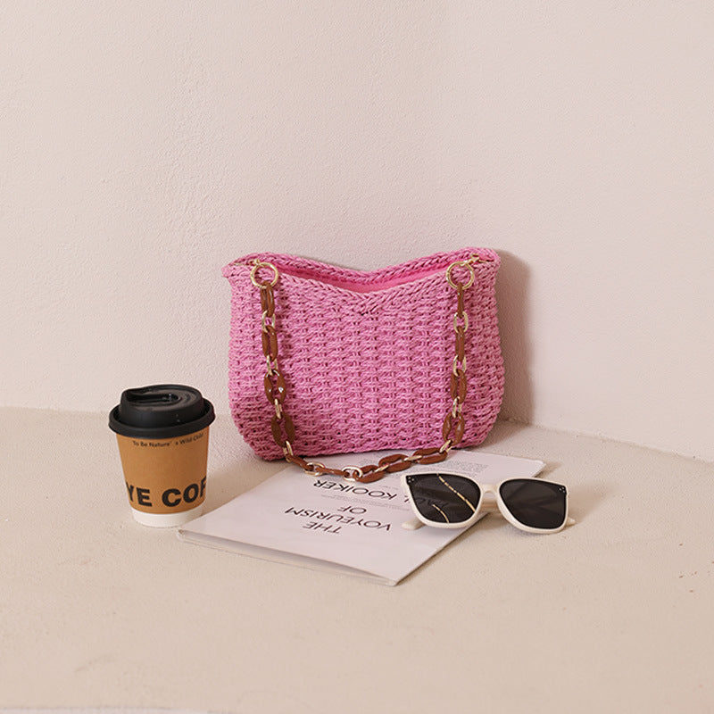 Damen Handtasche mit elegantem Kettenhenkel Brehn