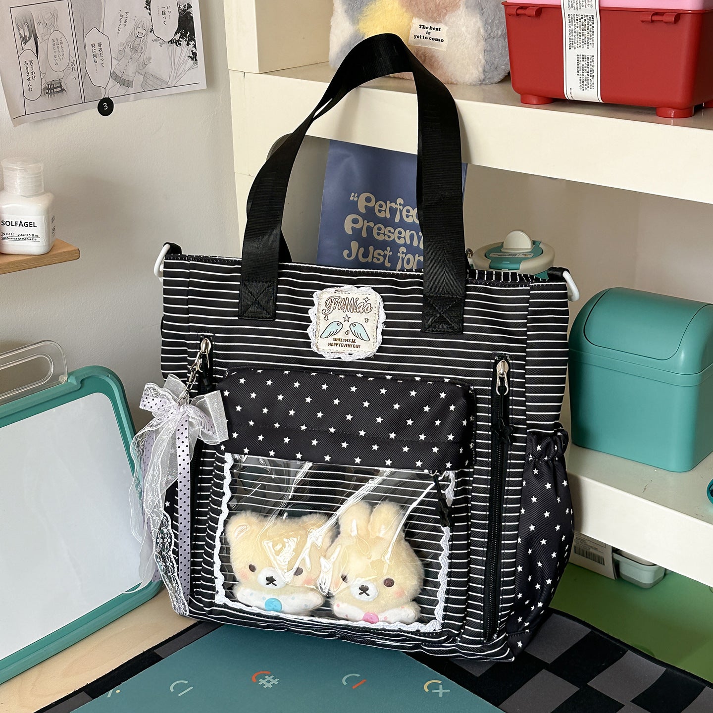 Funktionaler Mehrfachtaschen Spielzeuglager Schulrucksack Tasche