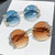 Damen Fashion-Sonnenbrille mit extravagantem Design und funkelnden Akzenten Brehn