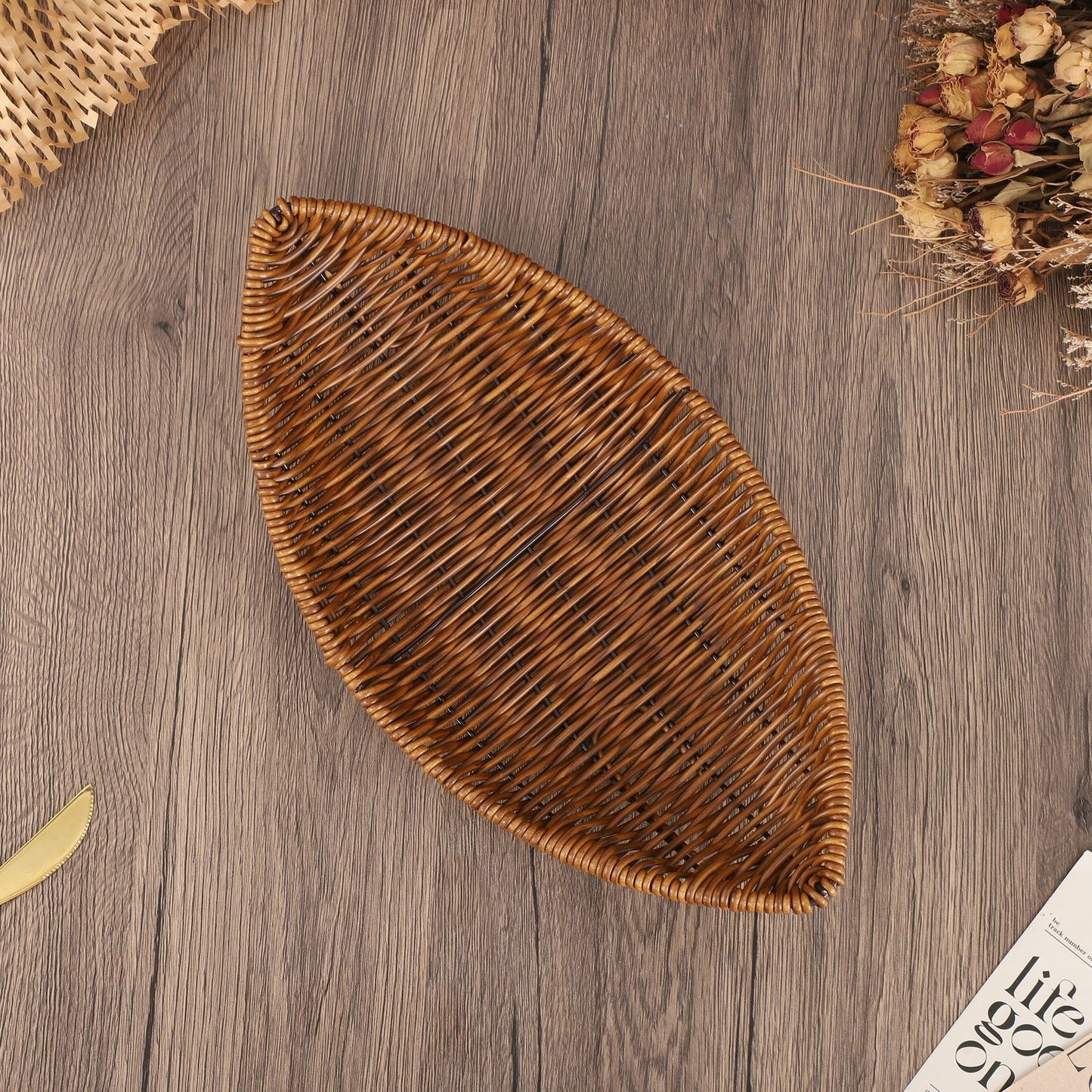 Woven Serving Tray Brehn