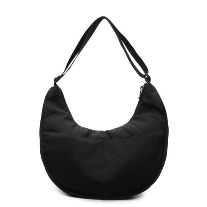 Weiche Stoff Hobo Tasche Brehn