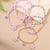 Blumen Charm Armband Set Brehn