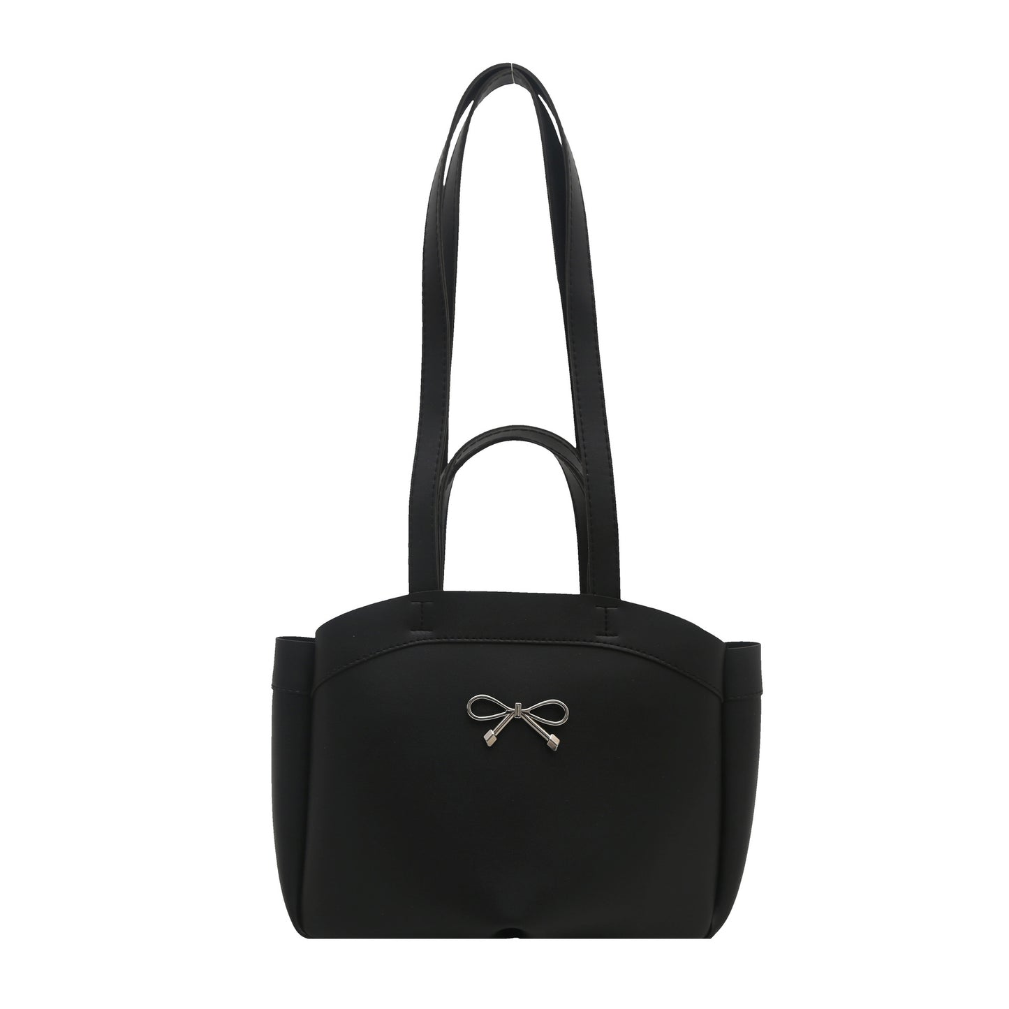 Elegante Bogen-Akzent Handheld Tote Bag Brehn