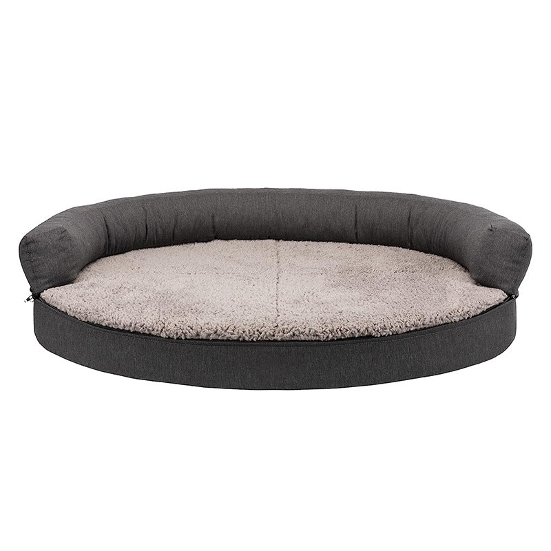 Runde Vorgepolsterte Lounge Bett Hundebett